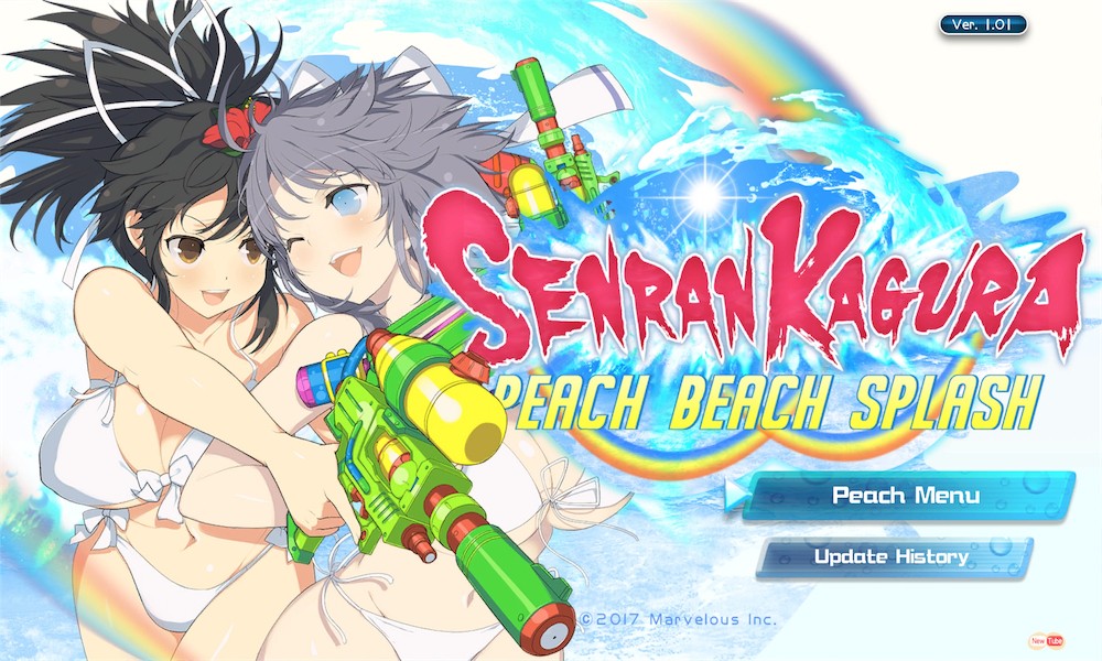 Peach Beach Splash