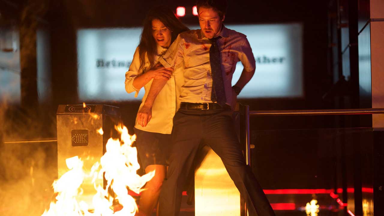 Una scena di The Belko Experiment