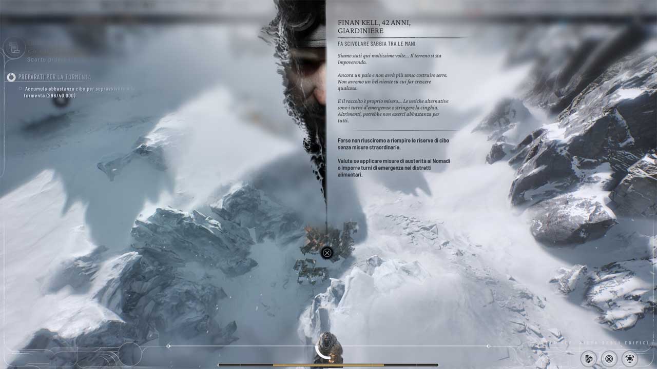 Uno screen di Frostpunk 2