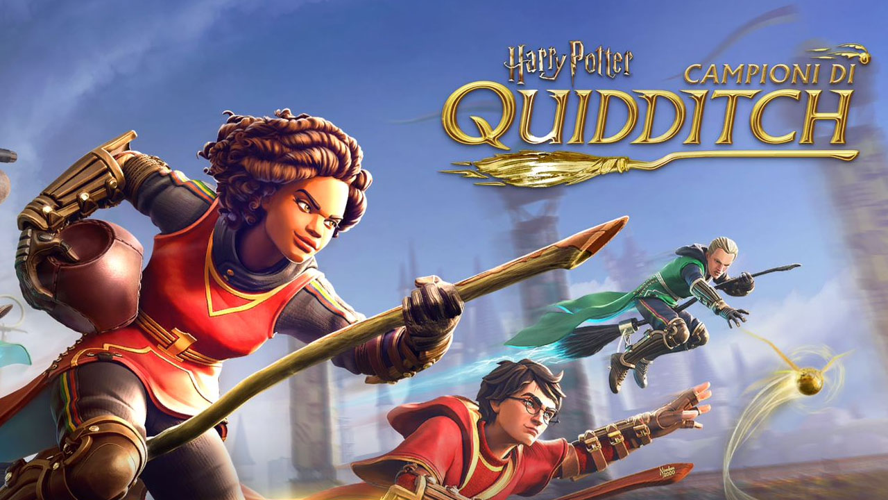 Copertina di Harry Potter: Campioni di Quidditch