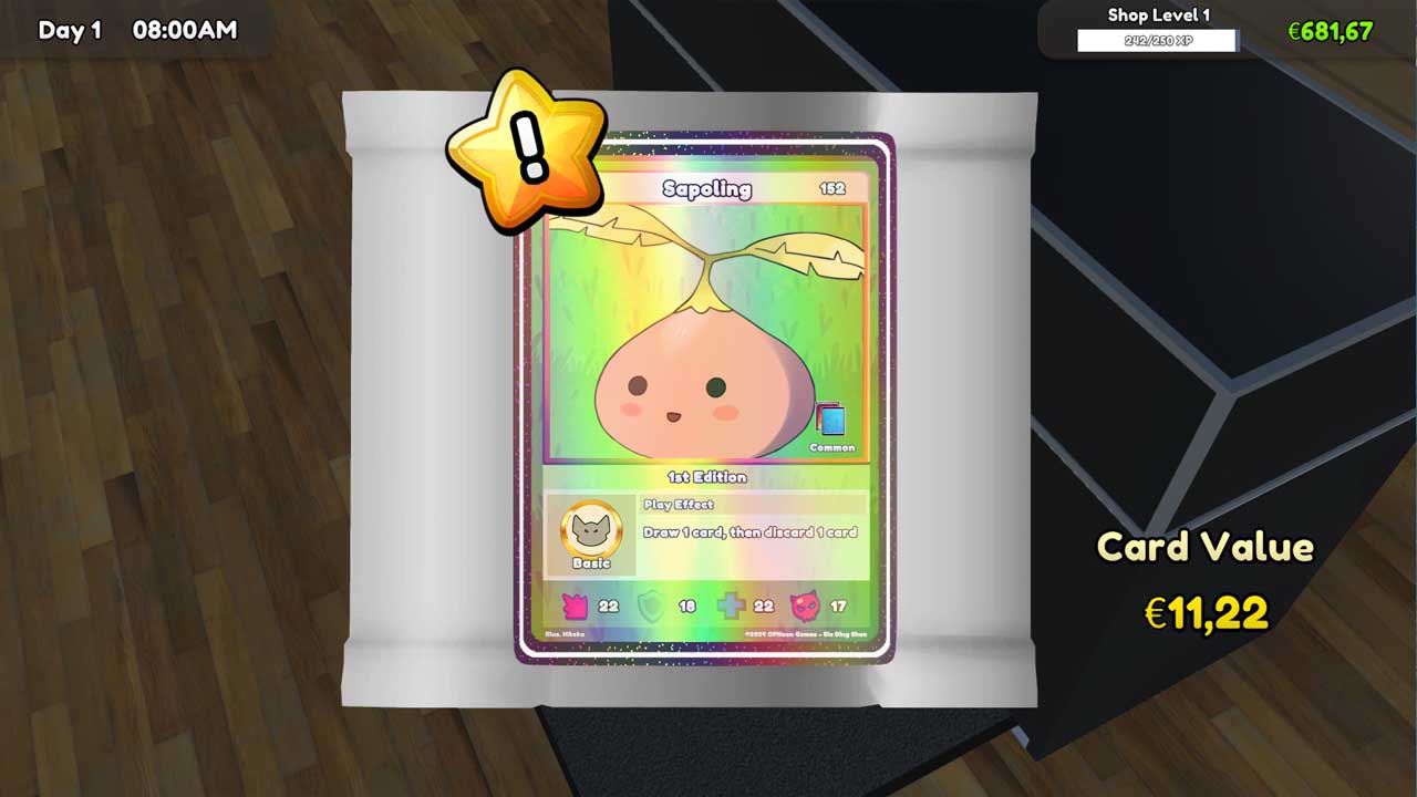 Una sbustata di TCG Card Shop Simulator