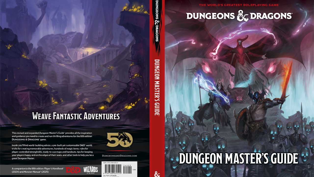 La copertina del manuale del master di D&D