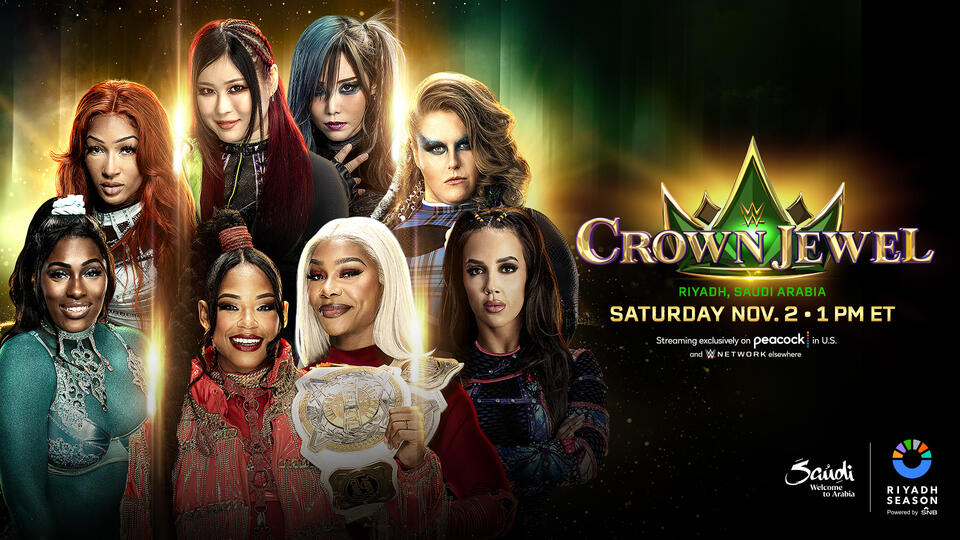 WWE Women’s Tag Team - Champions Fatal 4-Way Tag Team Match - Jade Cargill & Bianca Belair (c) vs. Kairi Sane & IYO SKY vs. Lash Legend & Jakara Jackson vs. Chelsea Green & Piper Niven