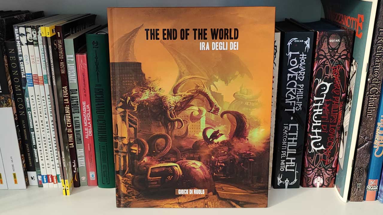 La copertina di The End of The World - Ira degli dei