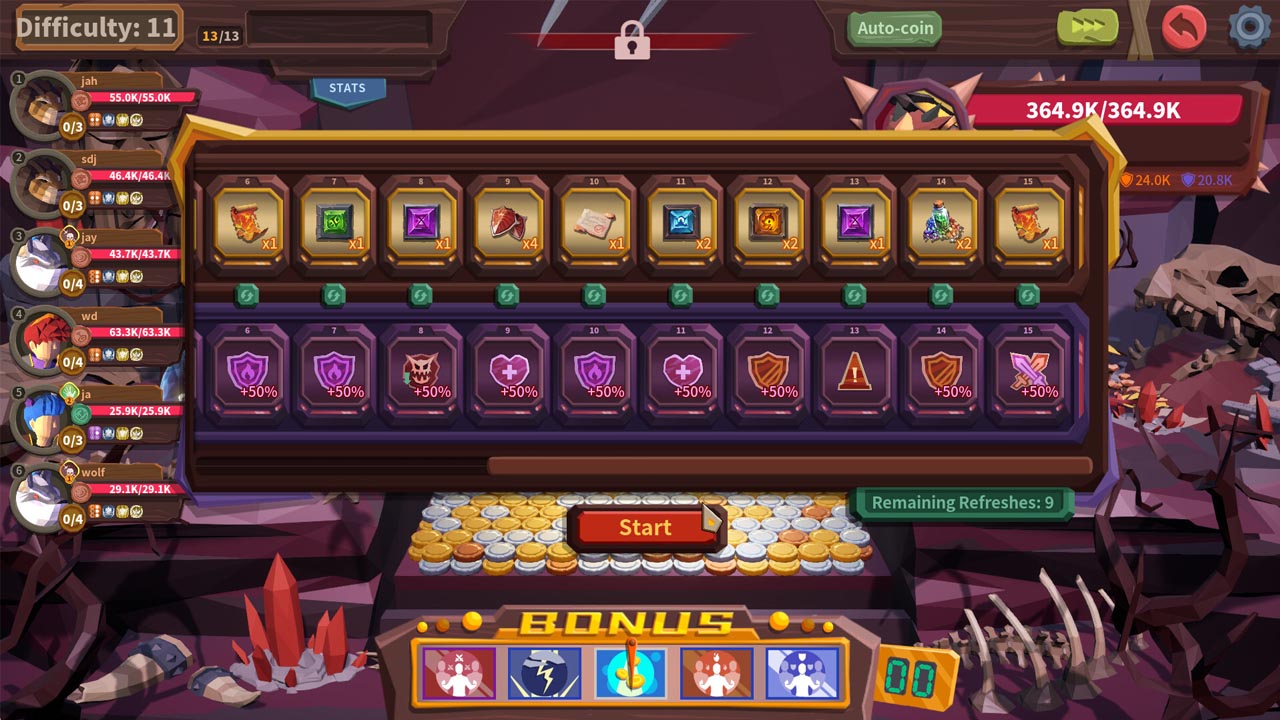 coin push rpg