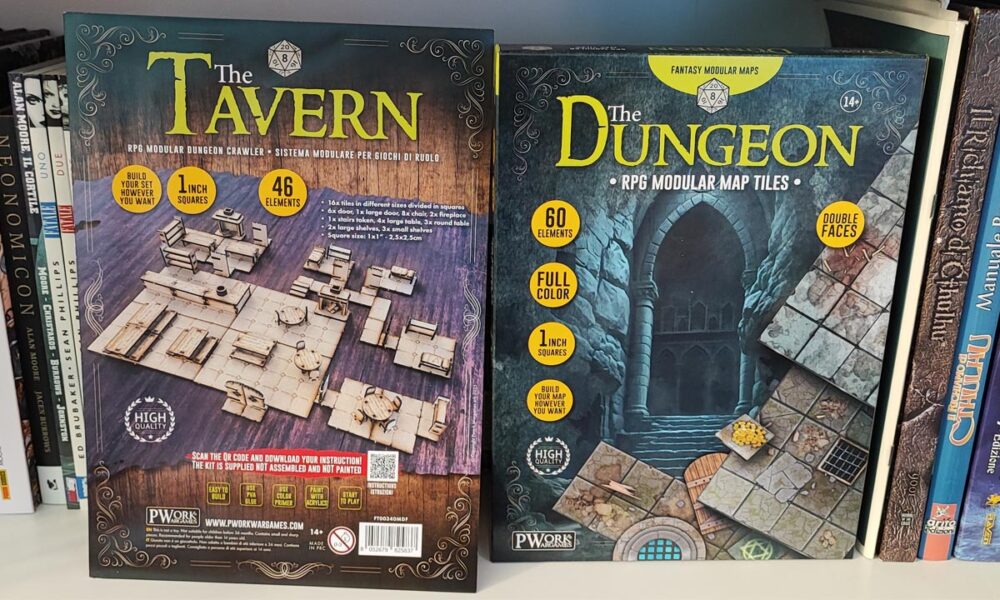 MDF Fantasy Tiles e Modular Map Tiles