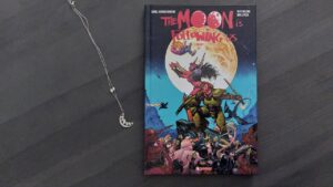 The moon is following us