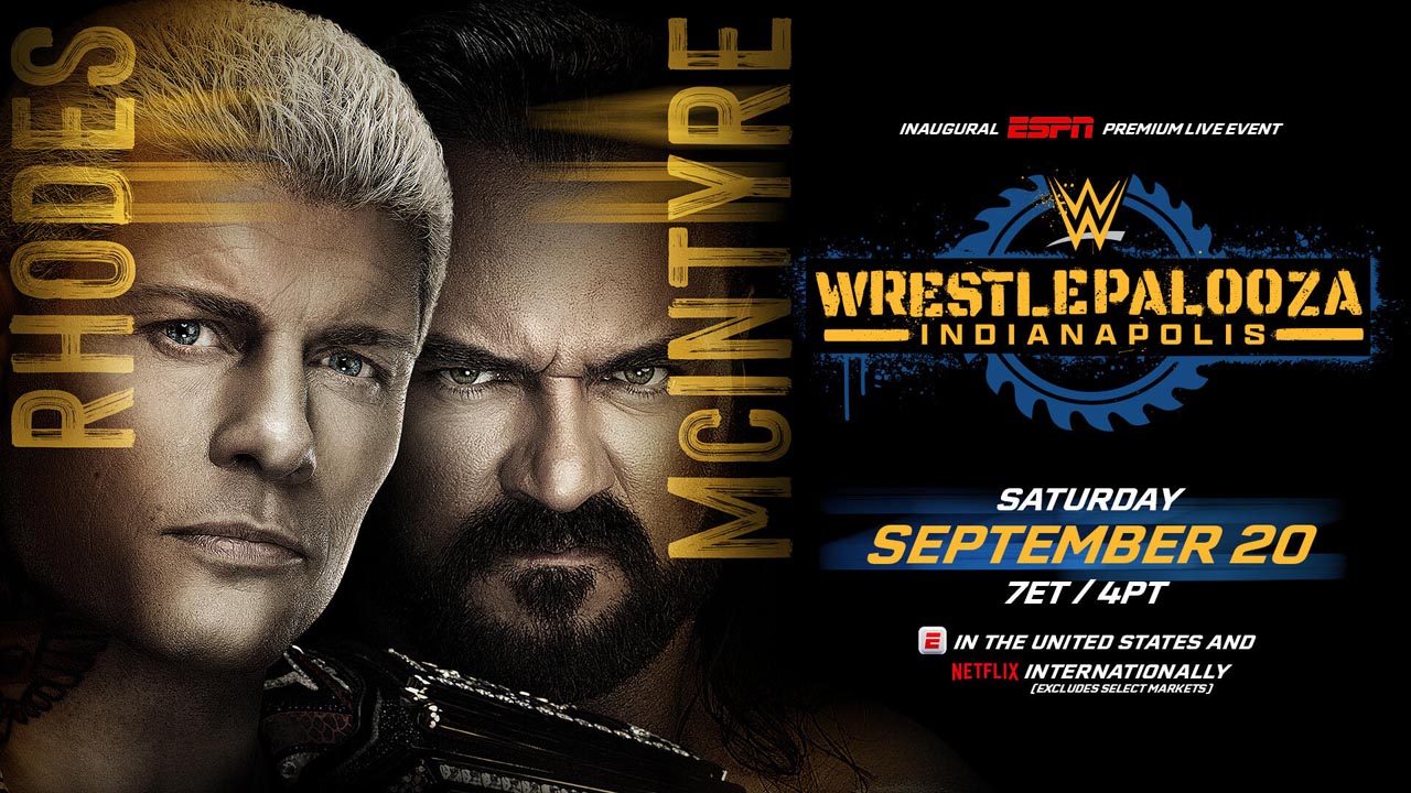 Undisputed WWE Champion - Cody Rhodes (c) vs. Drew McIntyre 