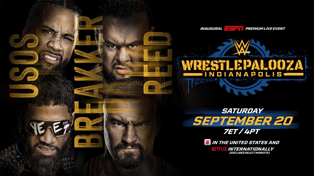 The Usos vs. Bronson Reed & Bron Breakker
