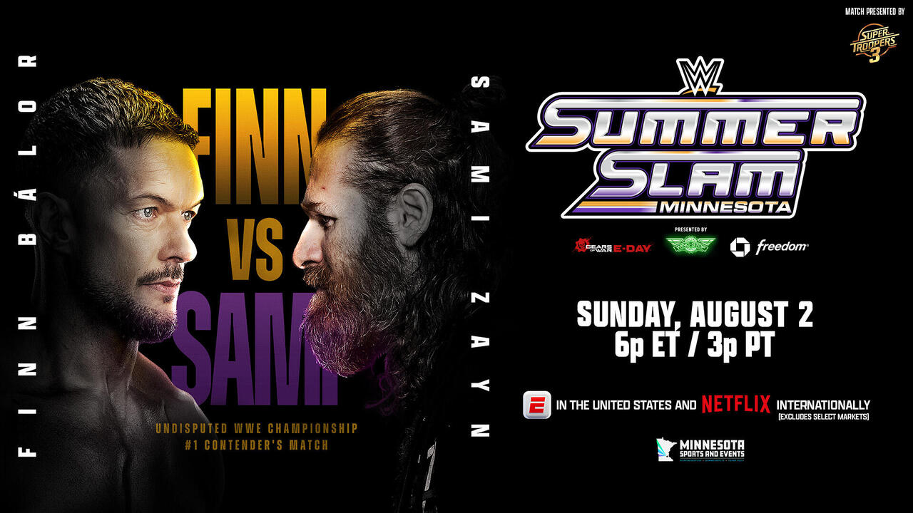 SummerSlam 2026 Finn Sami